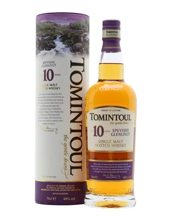 Tomintoul 10 Year Old green label