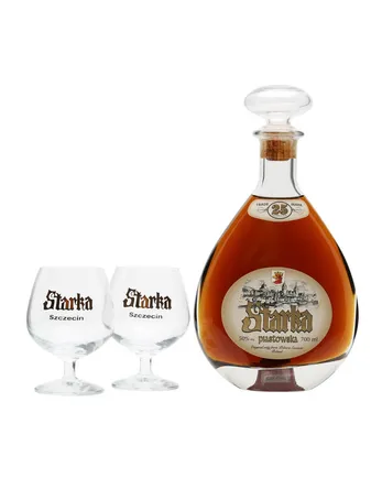 Starka Piastowska 25 Year Old Vodka Glass Pack