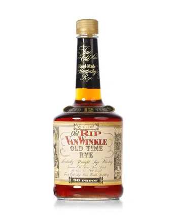 Old Rip Van Winkle 12 Year Old Rye