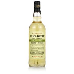 As We Get It, Islay Release 60.4%